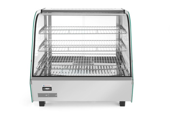 Melegen tartó vitrin, állítható, 120 l, 1,1 kW, 230 V | HENDI 233726