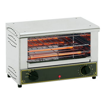 Elektromos melegszendvics-sütő, 2 kW, 35x24 cm | ROLLER GRILL BAR1000