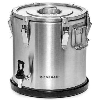 Termosz rozsdamentes acélból 20 l csappal | FORGAST FG05920