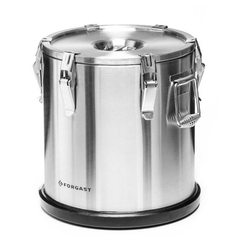 Rozsdamentes acél termosz alacsony 20 l | FORGAST FG05020