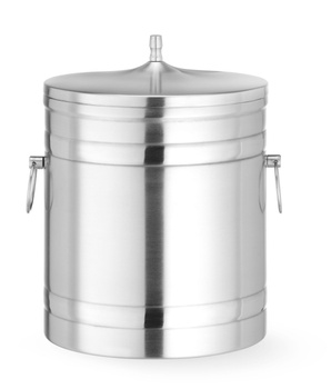 Hőszigetelt jégkockatartó fedéllel, 5 l, 20 cm átmérő | HENDI 594704