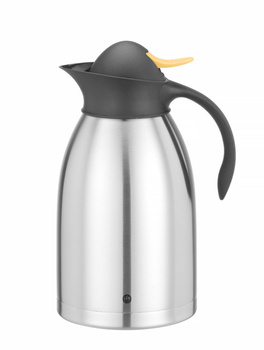 Konferenciai rozsdamentes acél teakanna termosz, 2 l, magasság 26 cm | HENDI 446720