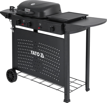 Grill gázzal, ASAHI 4 égős, 11 kW 48 x 37 cm | YATO YYG-20008