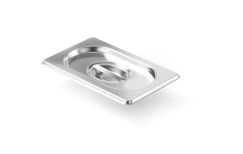 Rozsdamentes acél fedő GN 1/9-hez KITCHEN LINE | HENDI 806876