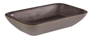 Tál OAK, melamin, barna, 11.5x7x2.5 cm, 100 ml | APS 84434