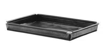 Tapadásmentes mikrohullámú sütő tálca - 29x19x(M)3 cm | HENDI 808337