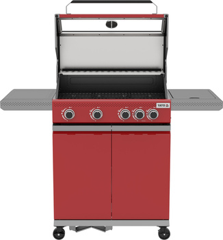 Gázgrill ITAMI 4+1, 14,2 kW, piros | YATO YG-20034