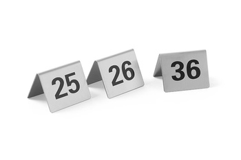 Információs tábla 25-36 számmal | HENDI 663868