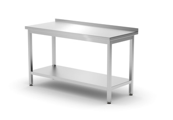 Fal melletti munkasztal polccal | HENDI 811481