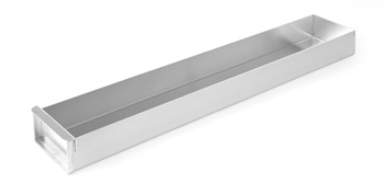 Cukrászati alumíniumlemez – zárható 58x10cm mag. 5cm | HENDI 689851
