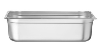 GN 1/1 edény, 15 cm mély, rozsdamentes acélból, KITCHEN LINE | HENDI 806142