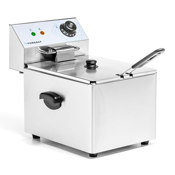 Elektromos olajsütő 1 medencés 6 l, 3 kW, 230 V | FORGAST FG09006