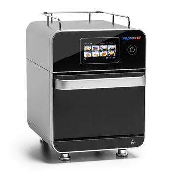 Konvekciós-mikrohullámú sütő érintőképernyővel, 18 L, 230V/3.5 kW, fekete | PROFICHEF PC09918