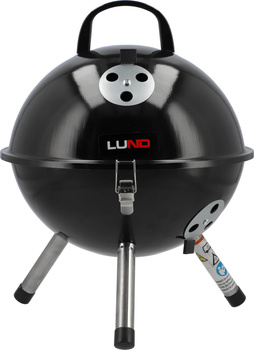 Hordozható faszenes grillsütő, 29 cm átmérőjű rostéllyal | LUND 99922