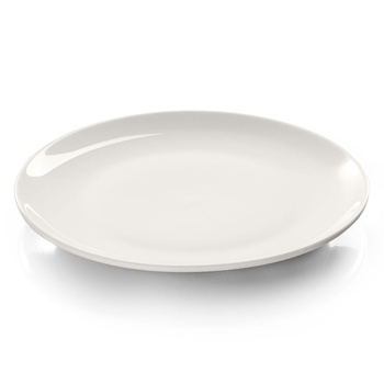 Lapos tányér perem nélkül, porcelán Modermo Prima 25 cm | MODERMO MP034