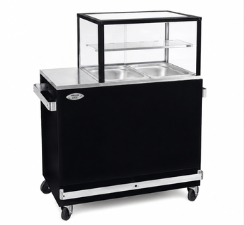 Állvány a BMV 20 N melegentartó vitrinhez, 106x61,5x92 cm, fekete | ROLLER GRILL MS 20 N