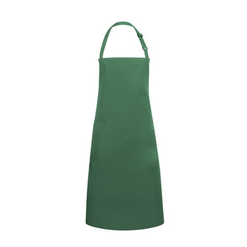 Kötény Basic 75 x 90 cm csattal erdőzöld | KARLOWSKY BLS 4-32-Stck