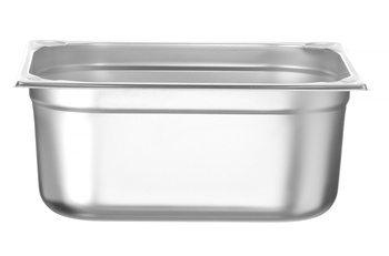 GN 2/3 edény 15 cm mély rozsdamentes acélból KITCHEN LINE | HENDI 806241