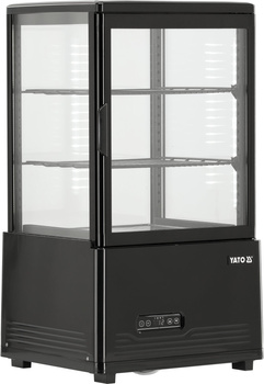 Hűtővitrin 59 l fekete | YATO YG-05050