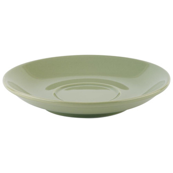 Csészealj SNUG, porcelán, zöld, 14,5x2,5 cm | APS 16013