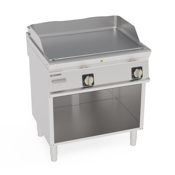 Grill lap sima krómozott 400V Tecno74 | TECNOINOX 716232