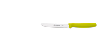 Univerzális kés hullámos éllel - 11 cm, limezöld | GIESSER MESSER 8365 wsp 11 li