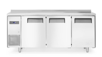 Kitchen Line hűtőasztal, 3 ajtós, 360 l, 180x60x85 cm, 0,4 kW | HENDI 233382