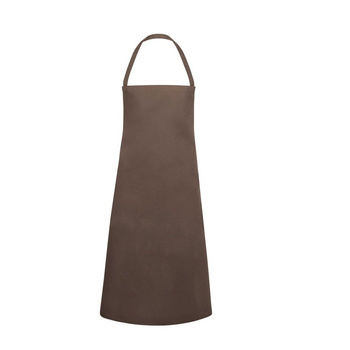 Konyhai kötény Basic 75 x 100 cm világosbarna | KARLOWSKY BLS 3-28-Stck
