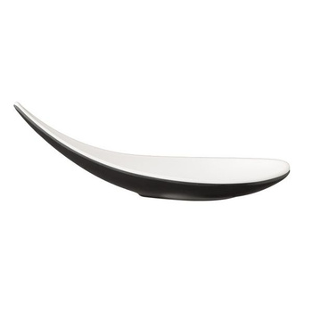 Kanál BOAT melaminból fekete-fehér | APS 84128