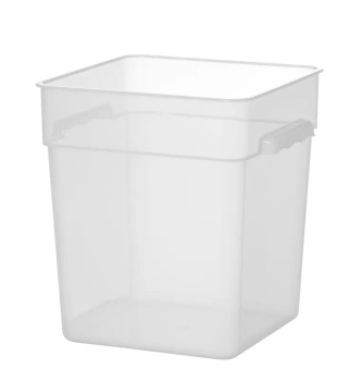 Élelmiszertároló edény skálázással, űrt. 17,2 L | HENDI 870952