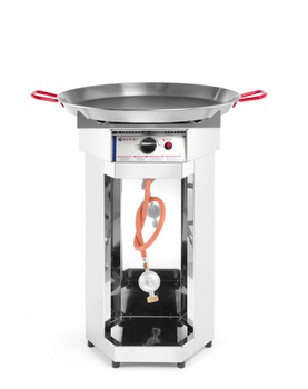 Grillgáz Fiesta 600, gázüzemű, 4.8 kW, Ø 60 cm | HENDI 146002