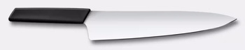 Séfkés Swiss Modern fekete, penge 25 cm | VICTORINOX 6.9013.25B