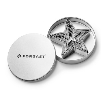 Kiszúró forma készlet - csillag - 9 db-os készlet | FORGAST FG11725