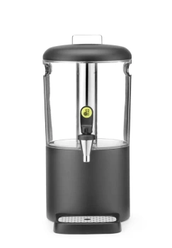 Gyümölcslé-adagoló, 4 l UNIQ, Robert Bronwasser tervezte, fekete, 315x211x(H)431 mm | HENDI 425008