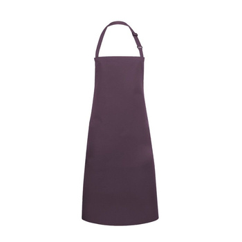Konyhai kötény Basic 75 x 90 cm csattal padlizsán | KARLOWSKY BLS 4-39-Stck