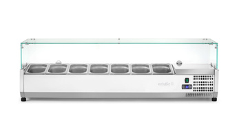 Hűtő feltét 7 GN 1/4, 150x33,5x43 cm, 0,170 kW | ARKTIC 232910