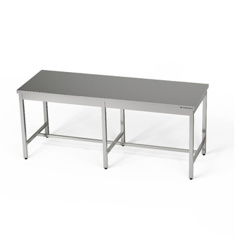 Munkaasztal központi rozsdamentes 170x80x85 cm | FORGAST
