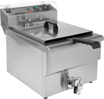 Elektromos olajsütő leeresztő csappal 12 l | YATO YG-04630