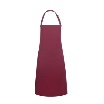 Konyhai kötény Basic 75 x 90 cm csattal bordó | KARLOWSKY BLS 4-4-Stck