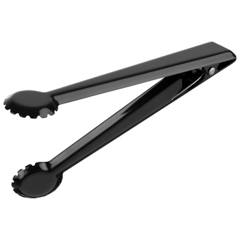 Csipesz jégkockákhoz, fekete színű 20 cm | APS 75855