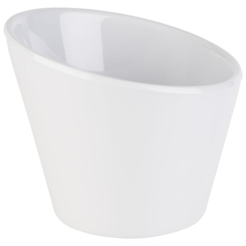 Tál CASUAL MAXI fehér melaminból, 10x8.5 cm, 200 ml | APS 84215