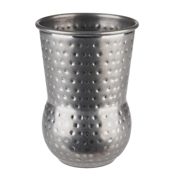 Bögre JULEP, vintage kalapált acél, 8x11,5 cm, 400 ml | APS 93338