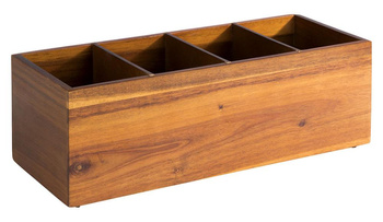 Fa láda Woody 36x14x12.5 cm | APS 11649