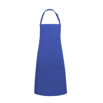 Konyhai kötény Basic 75 x 90 cm zsebbel és csattal kék | KARLOWSKY BLS 5-6 db