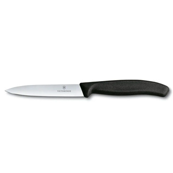 Kés zöldségekhez Swiss Classic fekete penge hossza 10 cm | VICTORINOX 6.7703