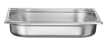 GN 2/3 edény, mélysége 6,5 cm, rozsdamentes acélból, KITCHEN LINE, perforált | HENDI 807224