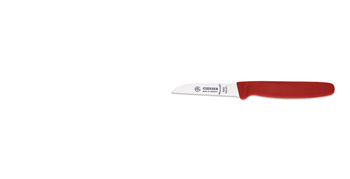 Zöldségkés hullámos éllel - 8 cm, piros | GIESSER MESSER 8305 wsp 8 r