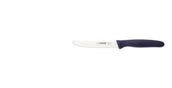 Univerzális kés hullámos éllel - 11 cm, sötétkék | GIESSER MESSER 8365 wsp 11 mb