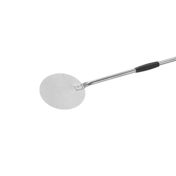 Pizza lapát AMICA kerek alumíniumozott acélból, nyél hossza 150 cm | GI.METAL F-20/150