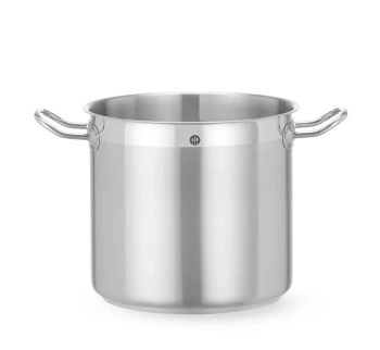 Rozsdamentes acél magas fazék fedő nélkül, Profi Line, 9,8 l, átmérő 24 cm, magasság 22 cm | HENDI 830543